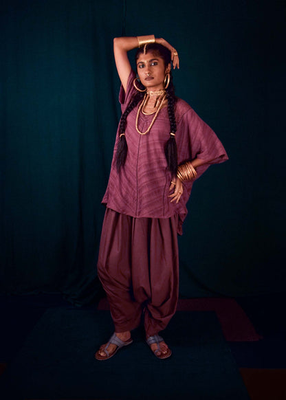 Aawara Pants - Dusty Orchid TheKefiHouse