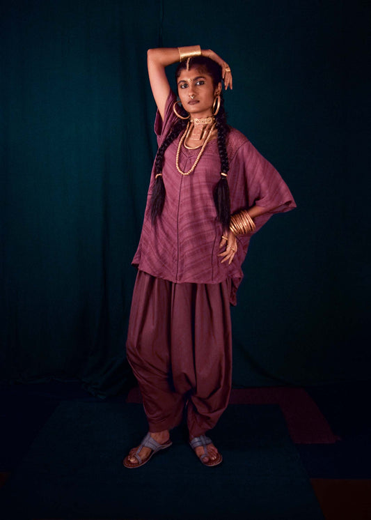 Aawara Pants - Dusty Orchid TheKefiHouse