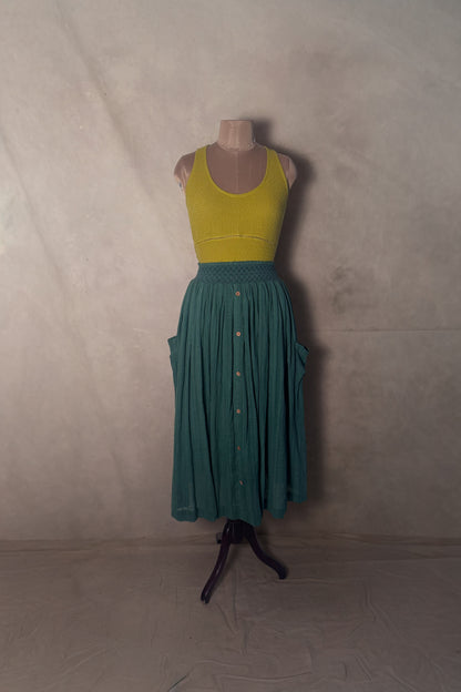 Veni Skirt - Eucalyptus TheKefiHouse