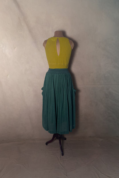 Veni Skirt - Eucalyptus TheKefiHouse
