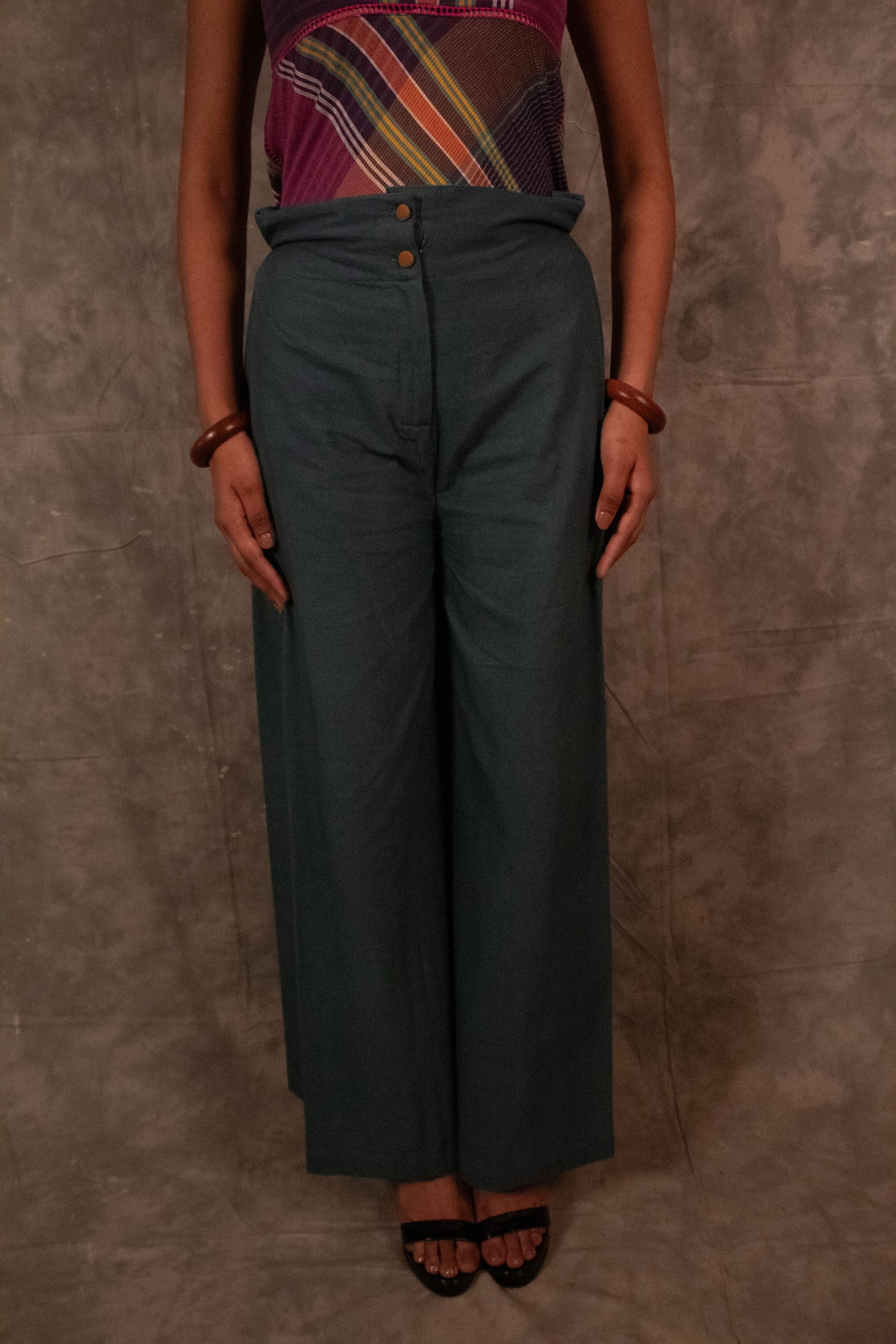 Gazzette Trousers - Lapis TheKefiHouse