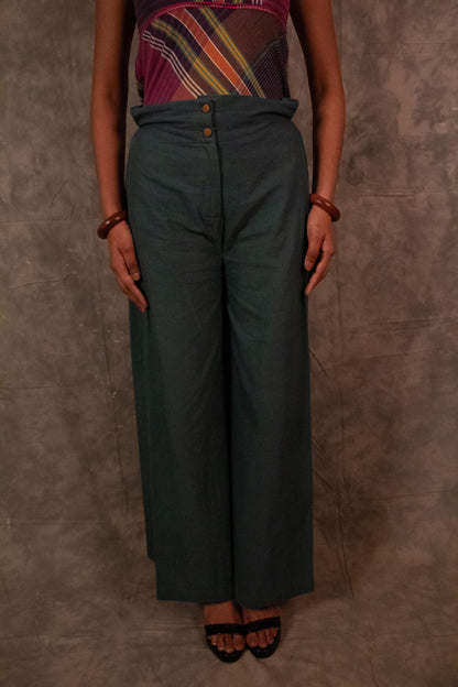 Gazzette Trousers - Lapis TheKefiHouse