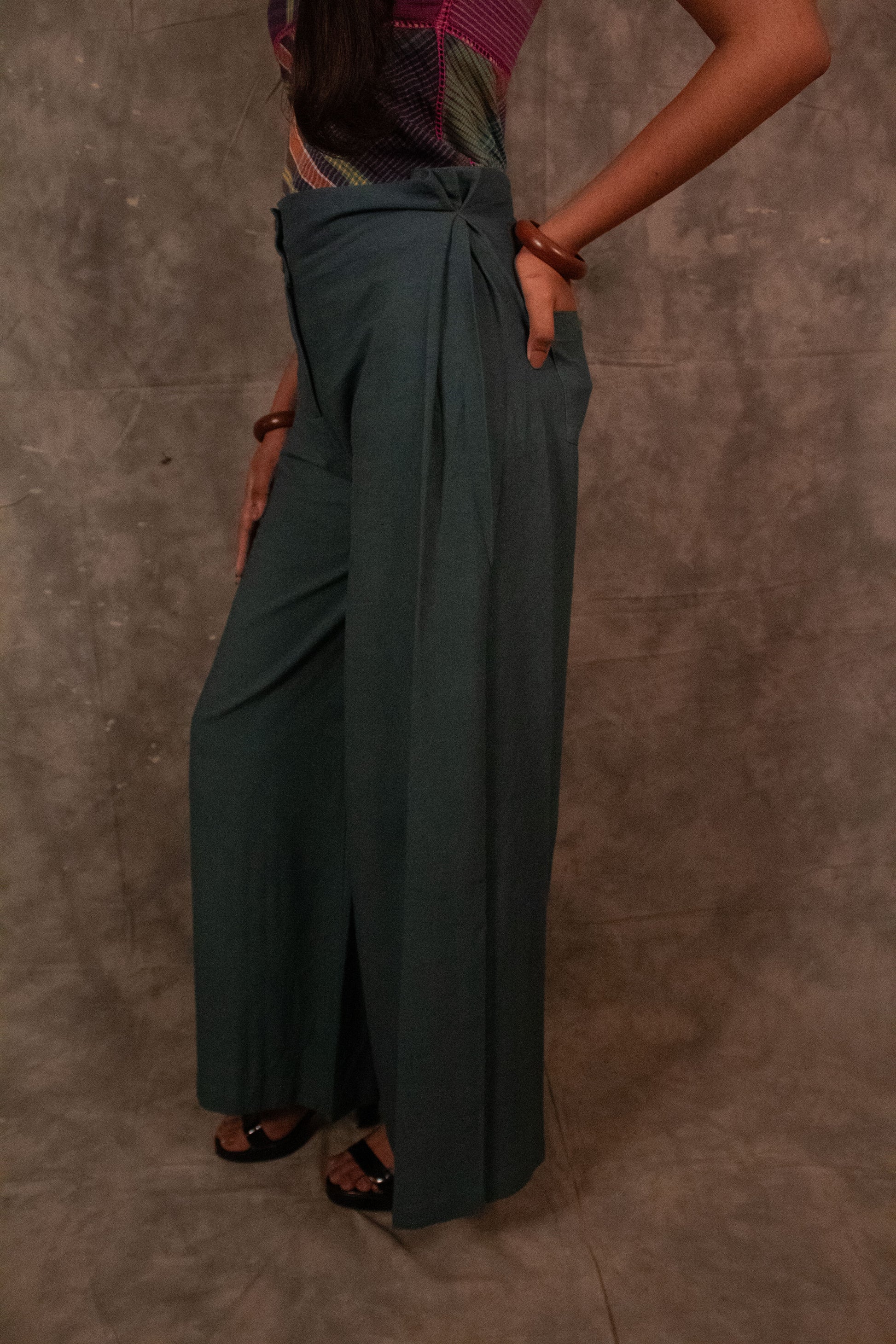 Gazzette Trousers - Lapis TheKefiHouse