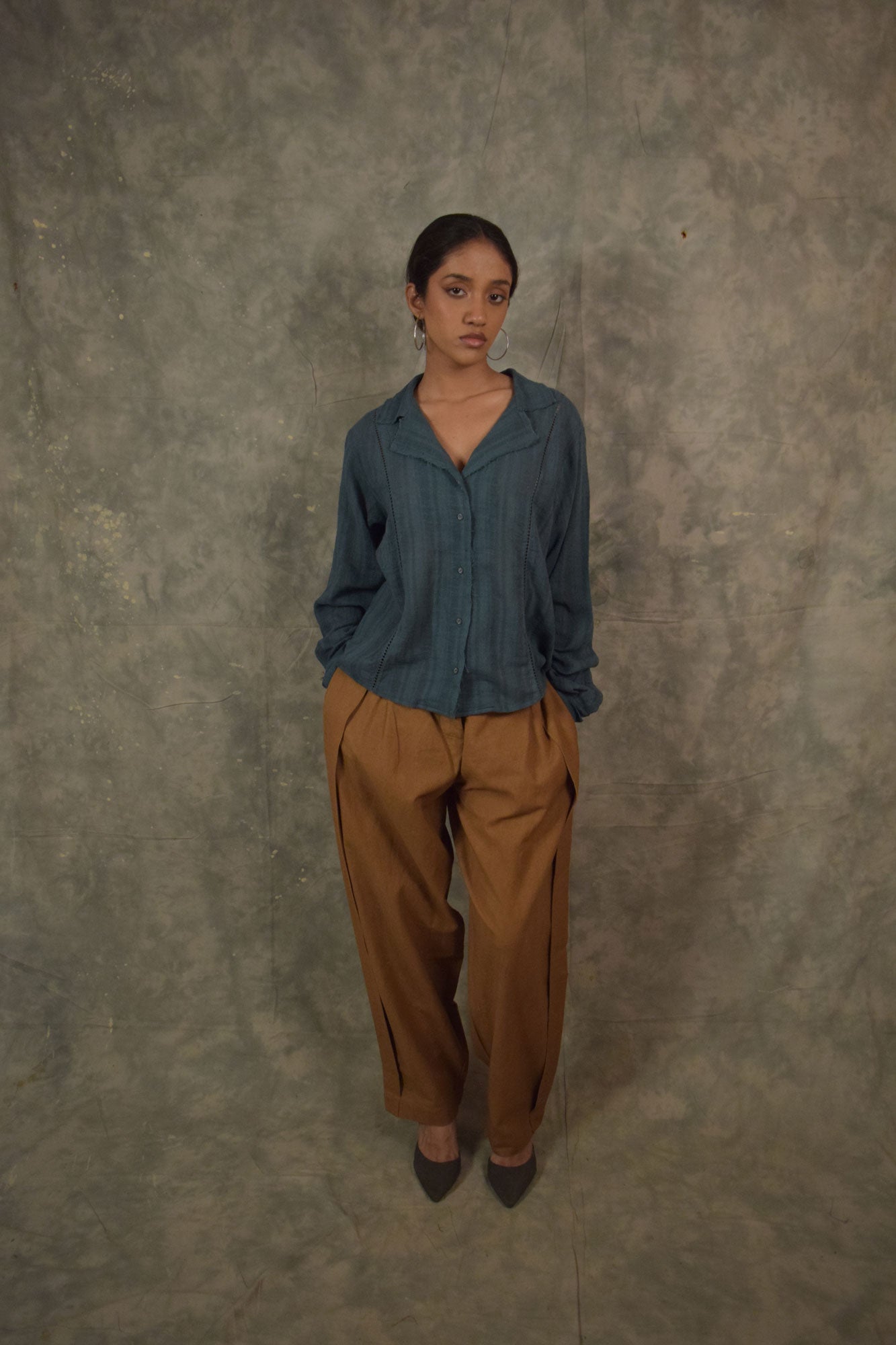 Aakar Shirt - Lapiz TheKefiHouse