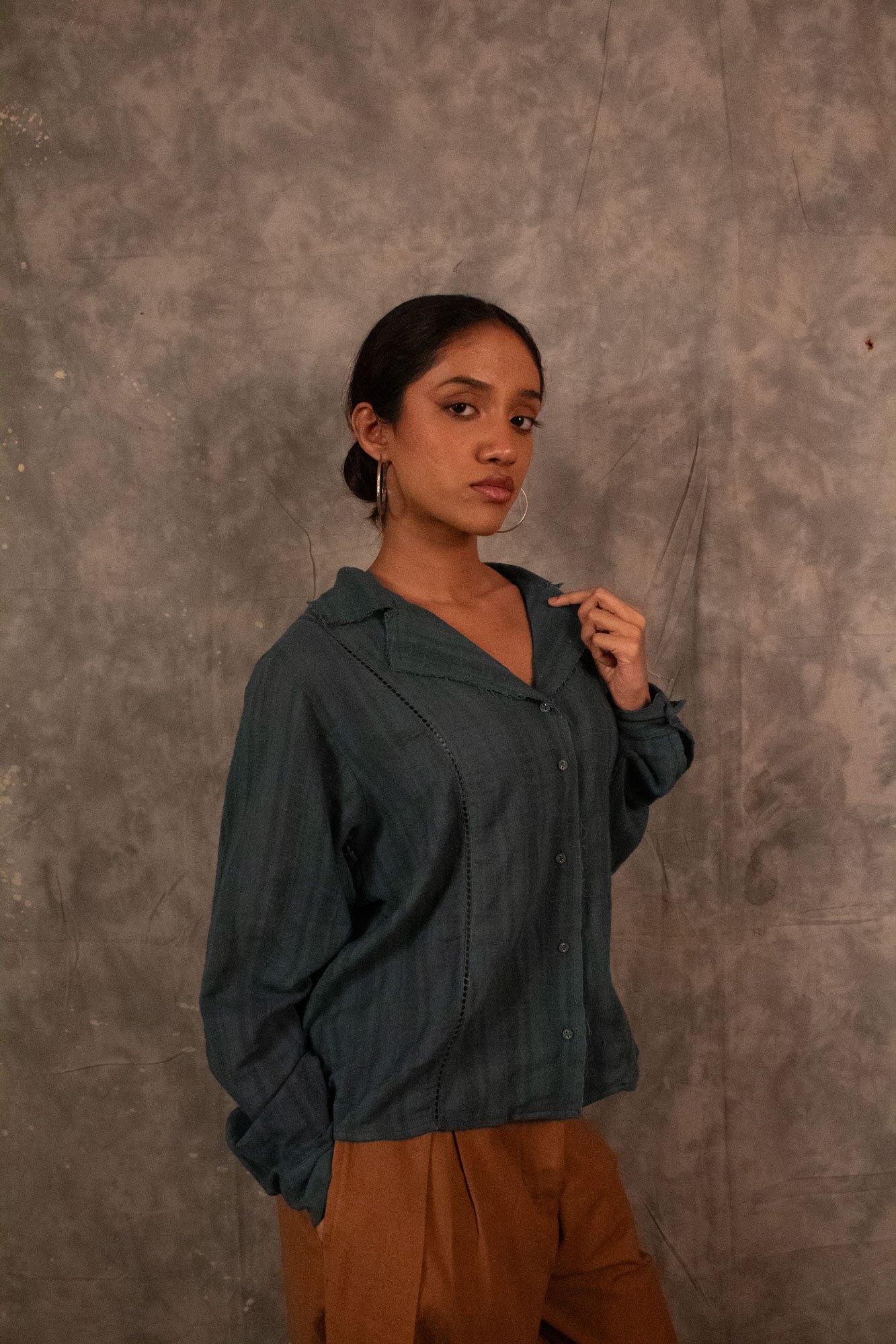 Aakar Shirt - Lapiz TheKefiHouse