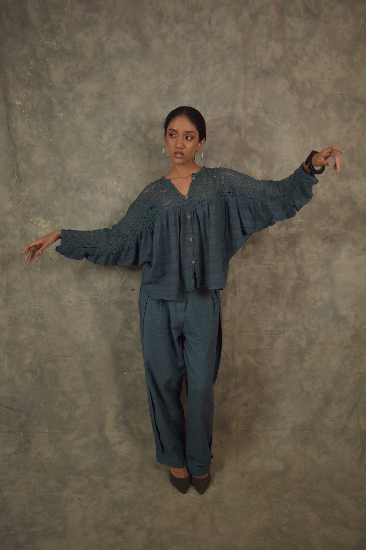 Kefi Wing Shirt - Lapiz TheKefiHouse