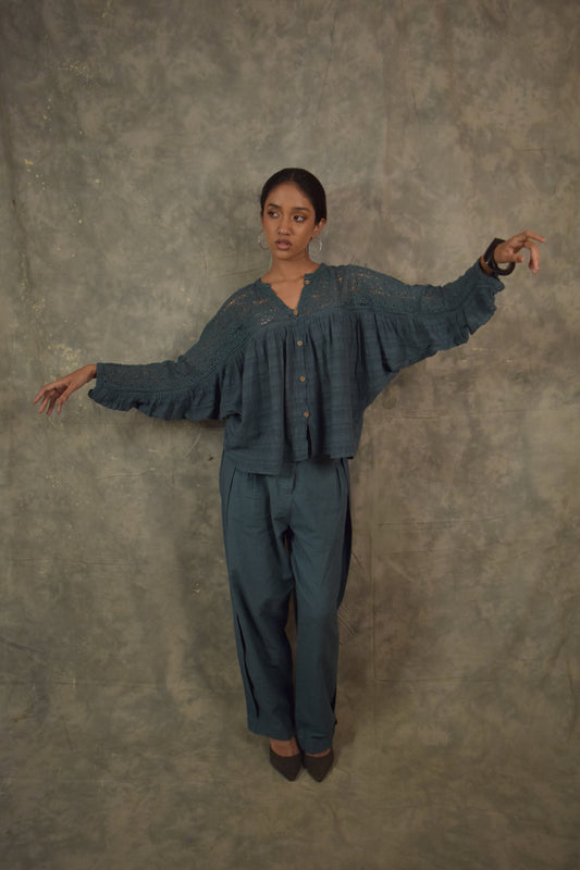Kefi Wing Shirt - Lapiz TheKefiHouse