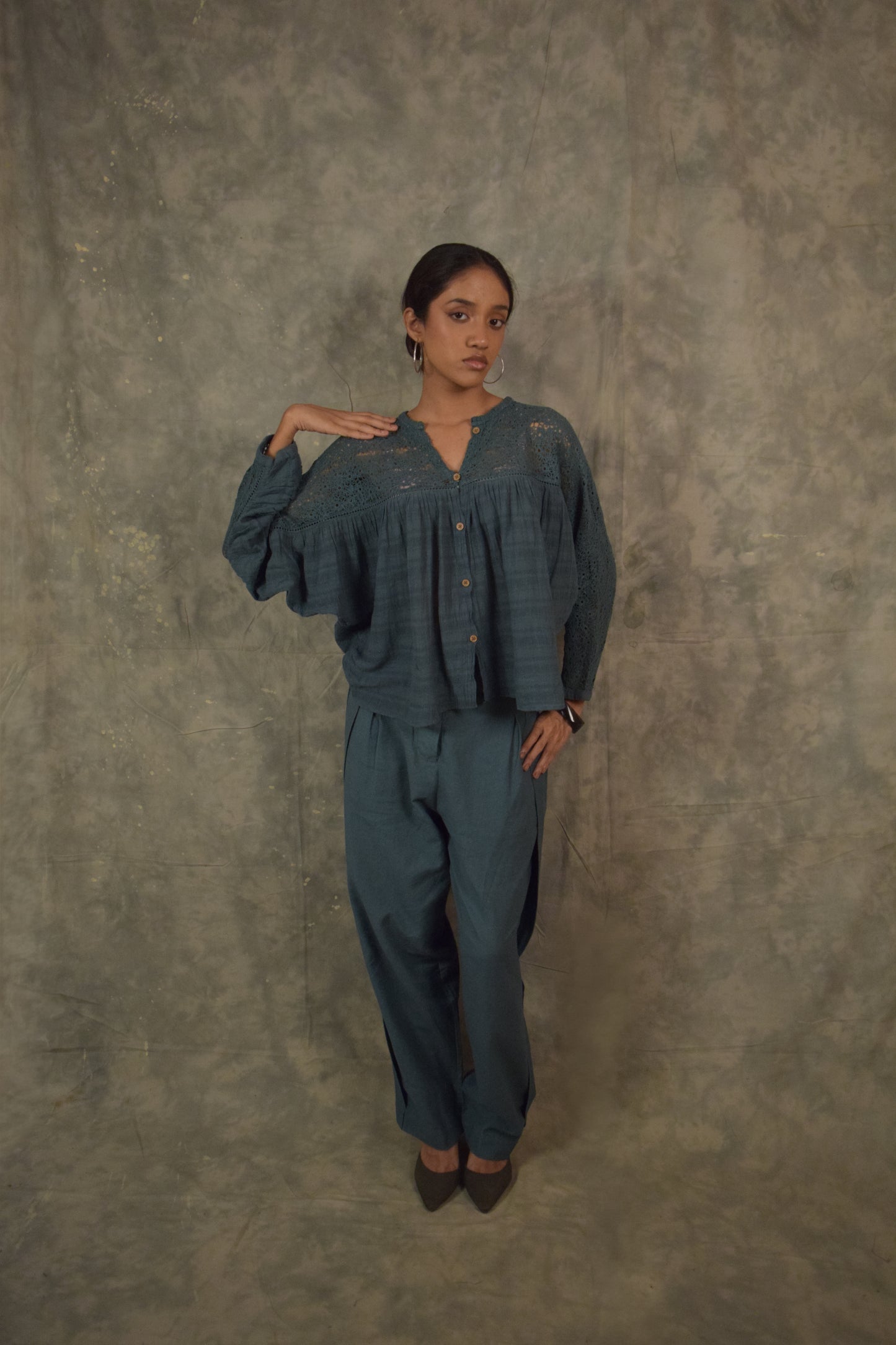 Kefi Wing Shirt - Lapiz TheKefiHouse