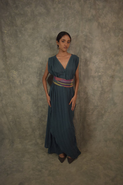 Ithara Dress - Lapiz TheKefiHouse
