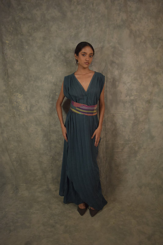 Ithara Dress - Lapiz TheKefiHouse