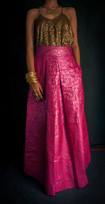 Raasini Skirt - Pink TheKefiHouse