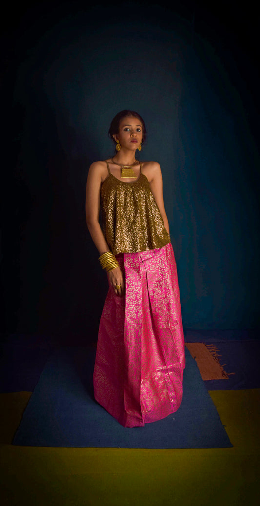 Raasini Skirt - Pink TheKefiHouse