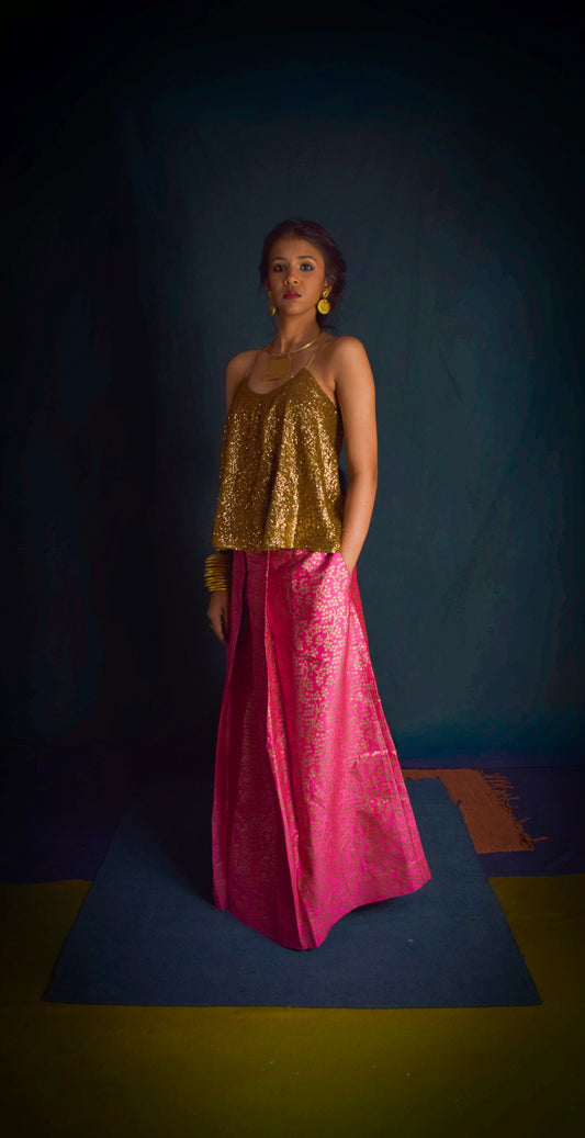 Raasini Skirt - Pink TheKefiHouse