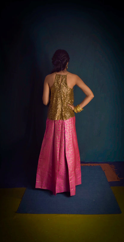 Raasini Skirt - Pink TheKefiHouse