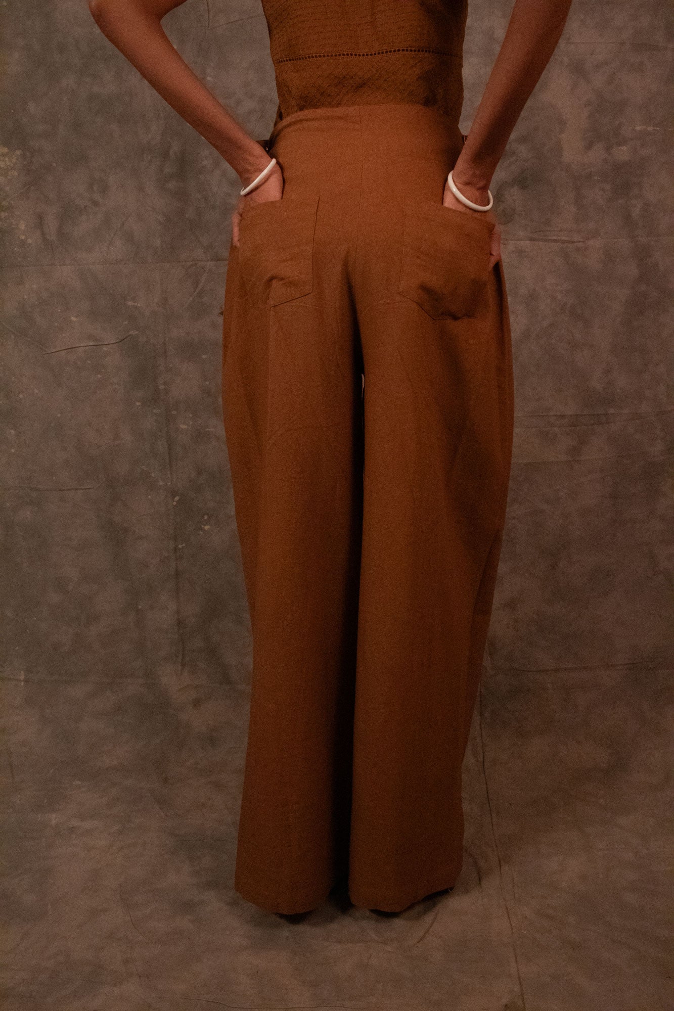 Gazzette Trousers - Pine TheKefiHouse