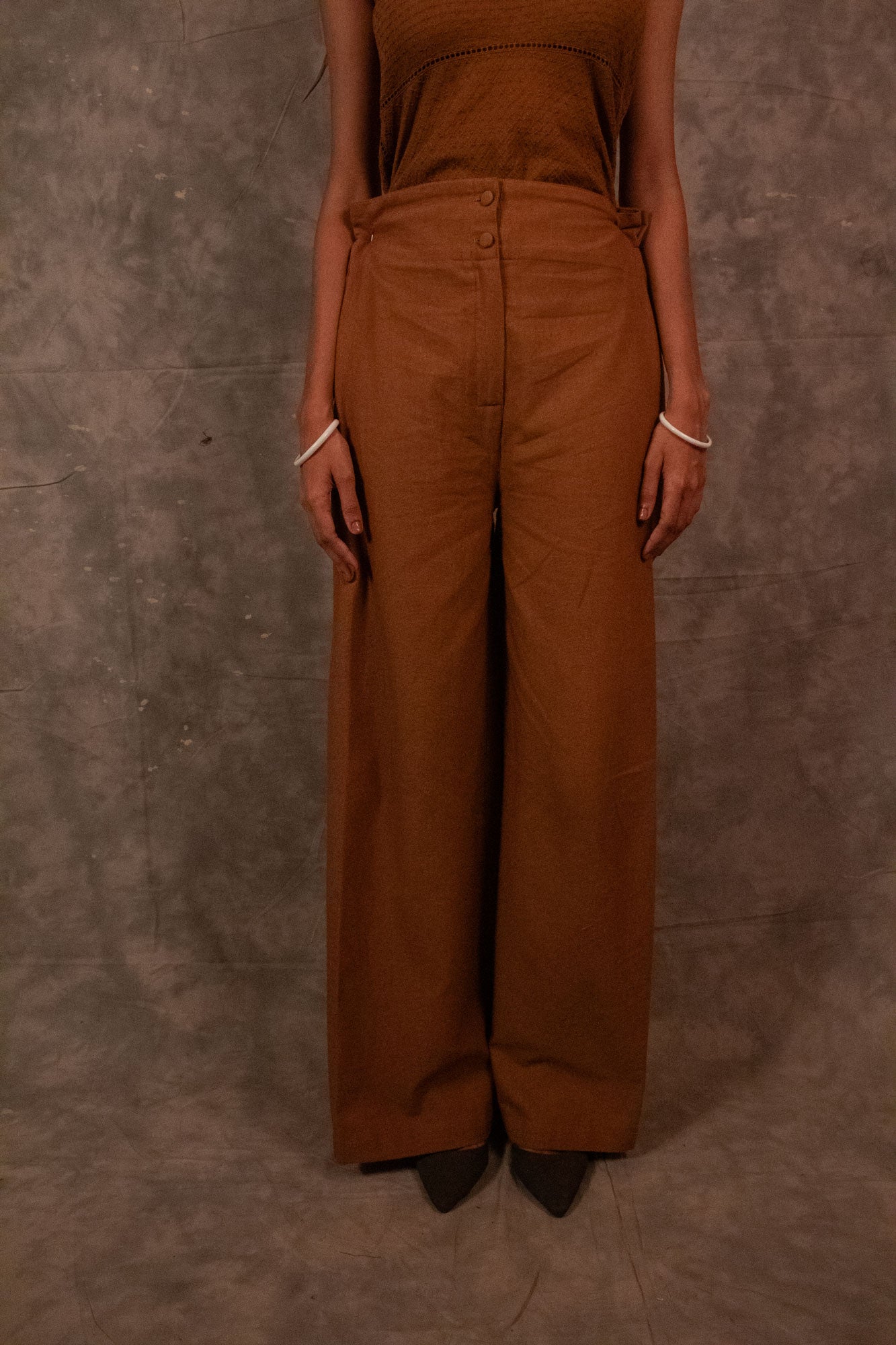Gazzette Trousers - Pine TheKefiHouse