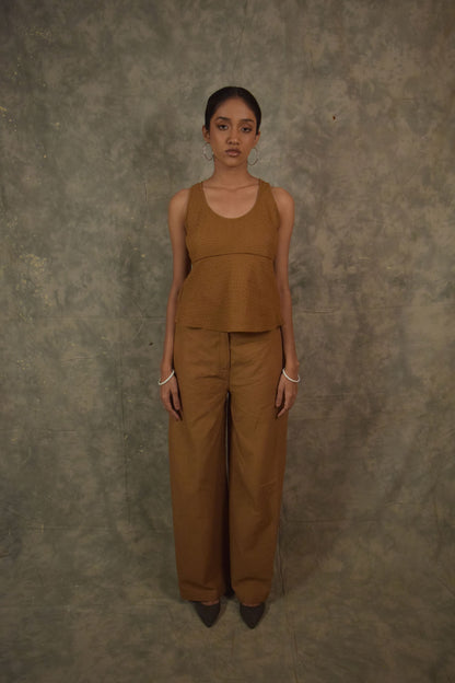 Gazzette Trousers - Pine TheKefiHouse