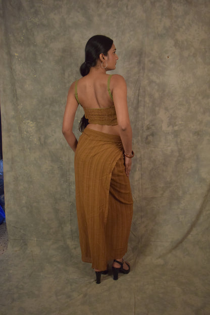 Antaria wrap skirt - Pine TheKefiHouse