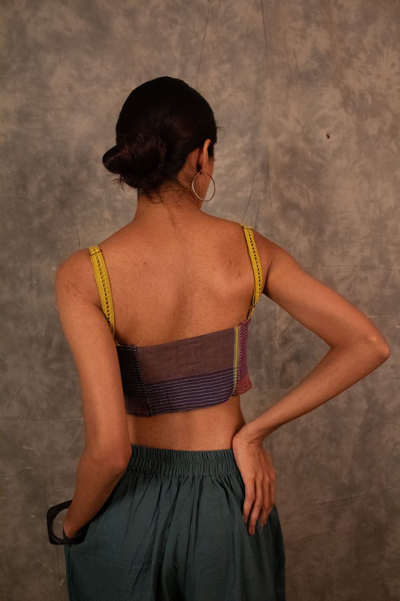 Choli top -Plaids TheKefiHouse