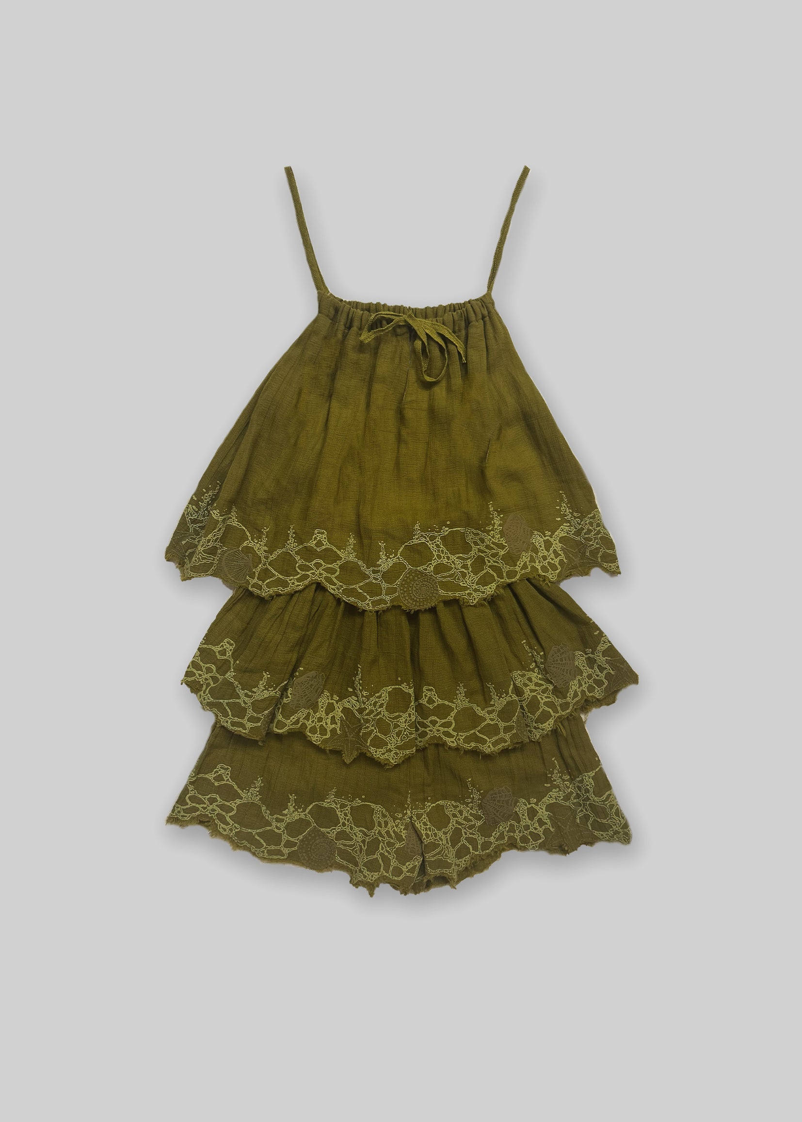 Playsuit - Olive TheKefiHouse
