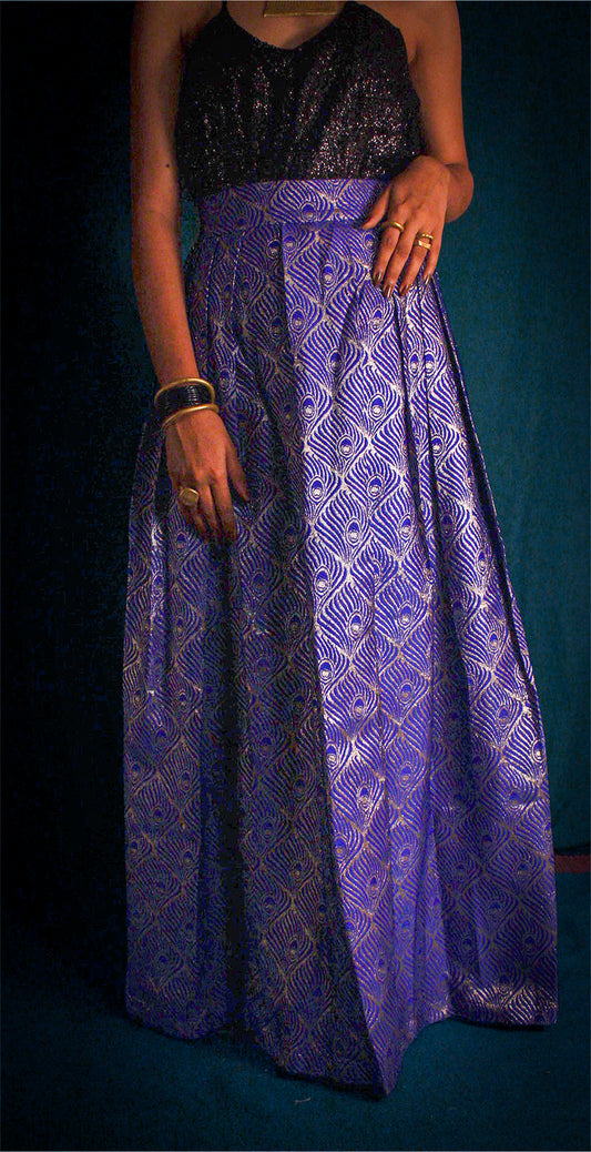 Raasini Skirt - Royal Blue TheKefiHouse