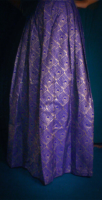 Raasini Skirt - Royal Blue TheKefiHouse
