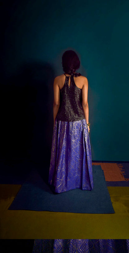 Raasini Skirt - Royal Blue TheKefiHouse