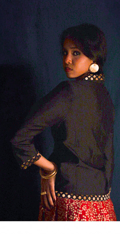 Ruhani Jacket - Black TheKefiHouse