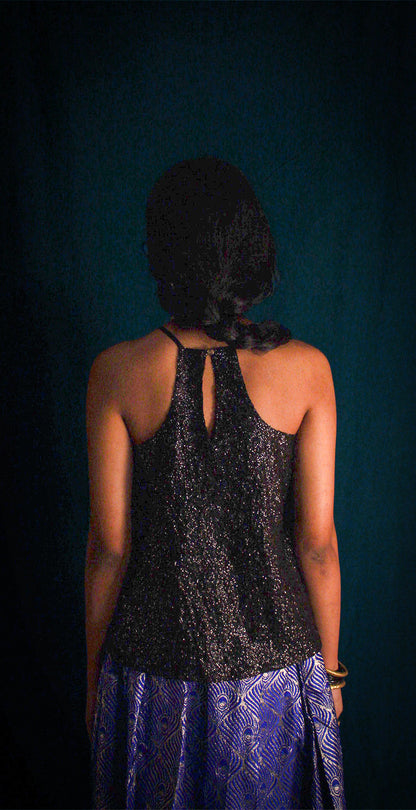 Sitara Top - Black TheKefiHouse