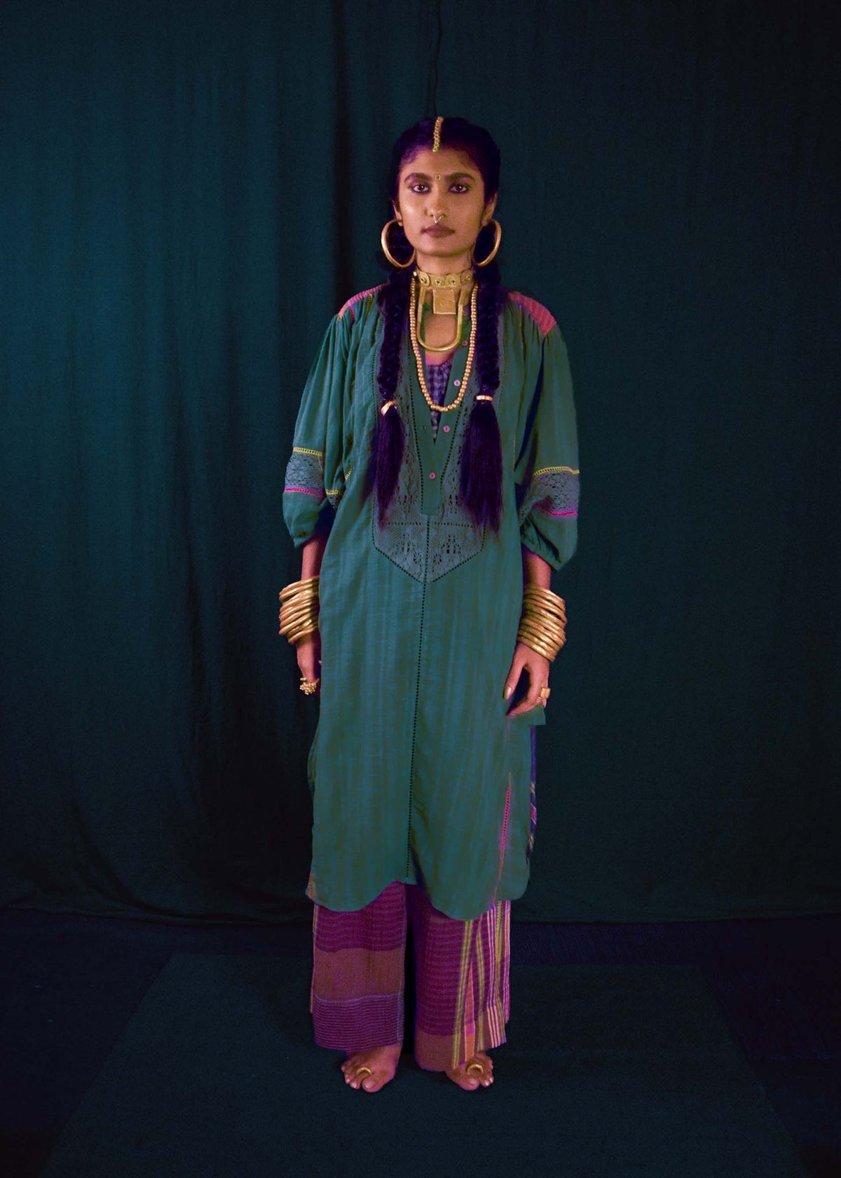 Suroor kurta - Eucalyptus TheKefiHouse