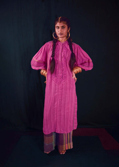 Suroor kurta - Fuschia TheKefiHouse