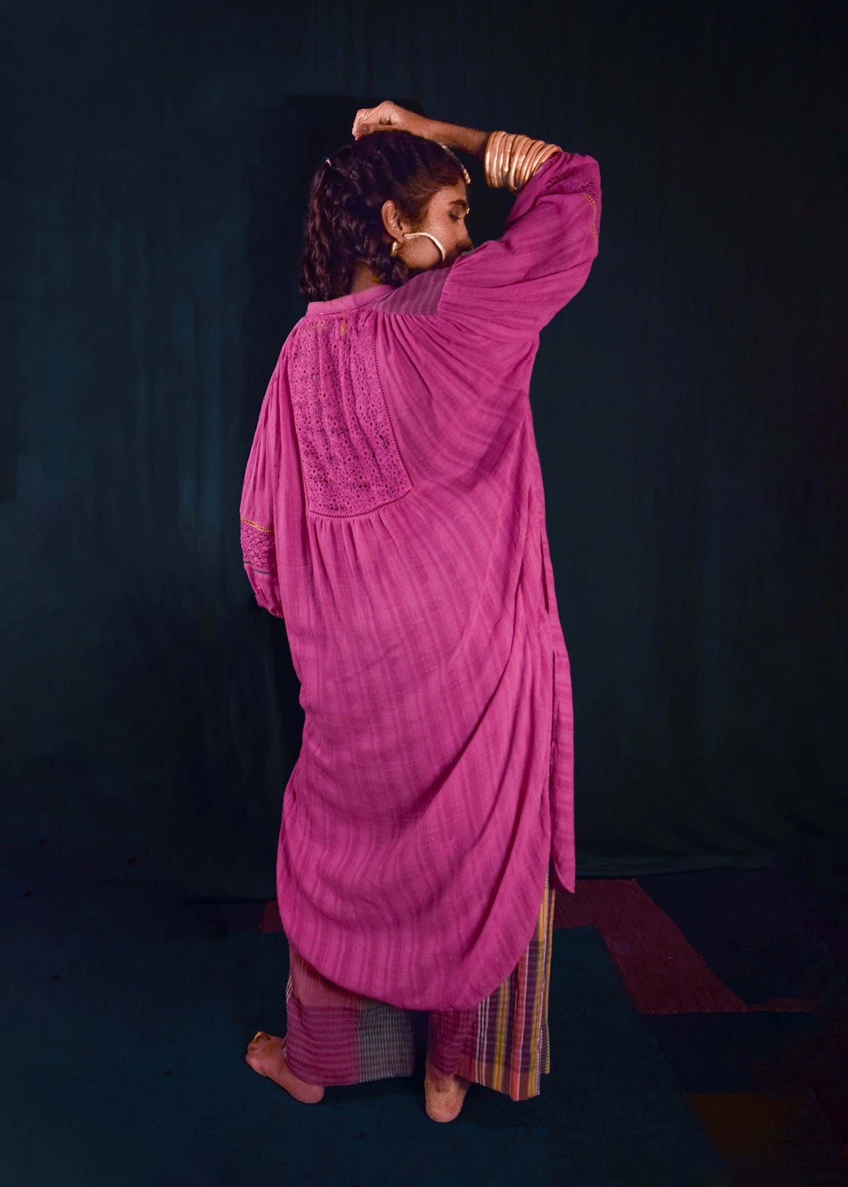 Suroor kurta - Fuschia TheKefiHouse