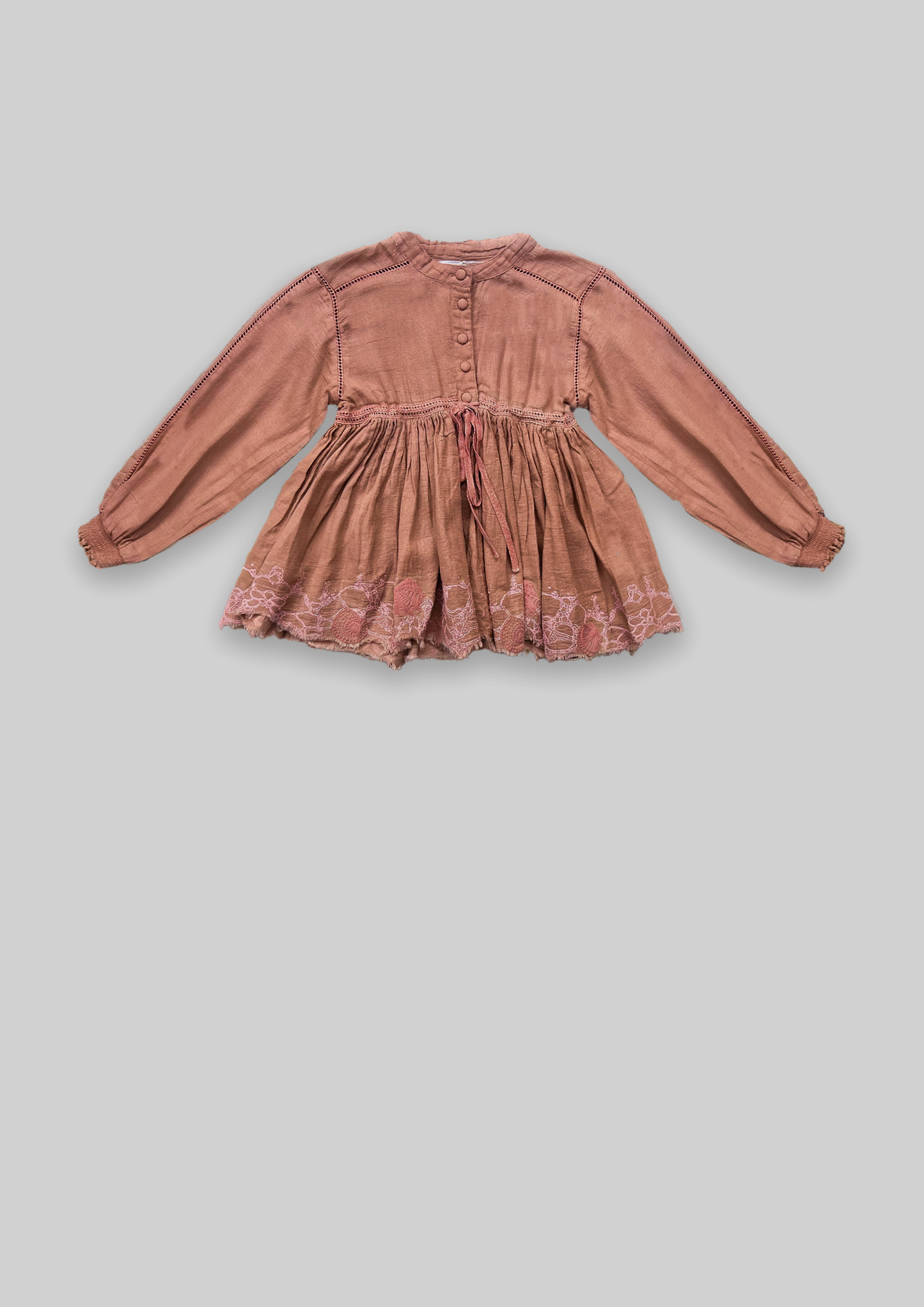Swirl Top - Blush Pink TheKefiHouse