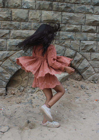 Swirl Top - Blush Pink TheKefiHouse